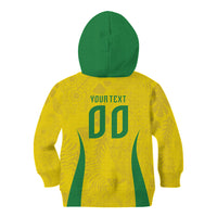 Custom Brasil Concept Parrot Football Kid Hoodie Macaw Bird Floral Tribal Edition 2026
