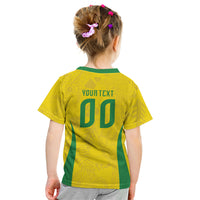 Custom Brasil Concept Parrot Football Kid T Shirt Macaw Bird Floral Tribal Edition 2026