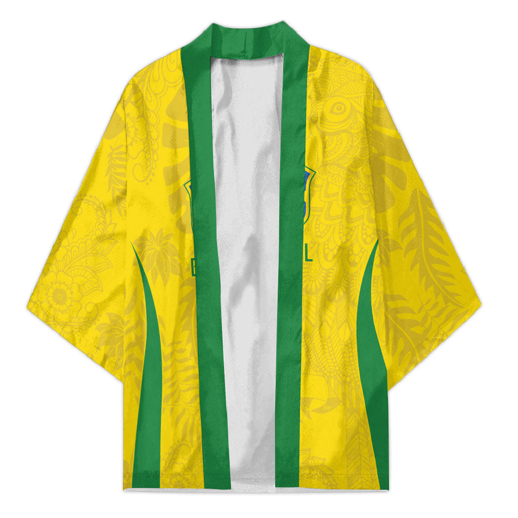 Custom Brasil Concept Parrot Football Kimono Macaw Bird Floral Tribal Edition 2026