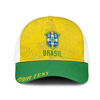 Personalized Brasil Concept Parrot Football Mesh Trucker Cap Macaw Bird Floral Tribal Edition 2026