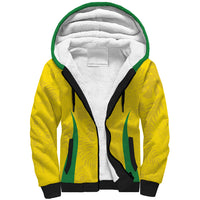Custom Brasil Concept Parrot Football Sherpa Hoodie Macaw Bird Floral Tribal Edition 2026