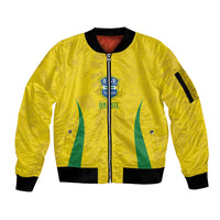 Custom Brasil Concept Parrot Football Sleeve Zip Bomber Jacket Macaw Bird Floral Tribal Edition 2026