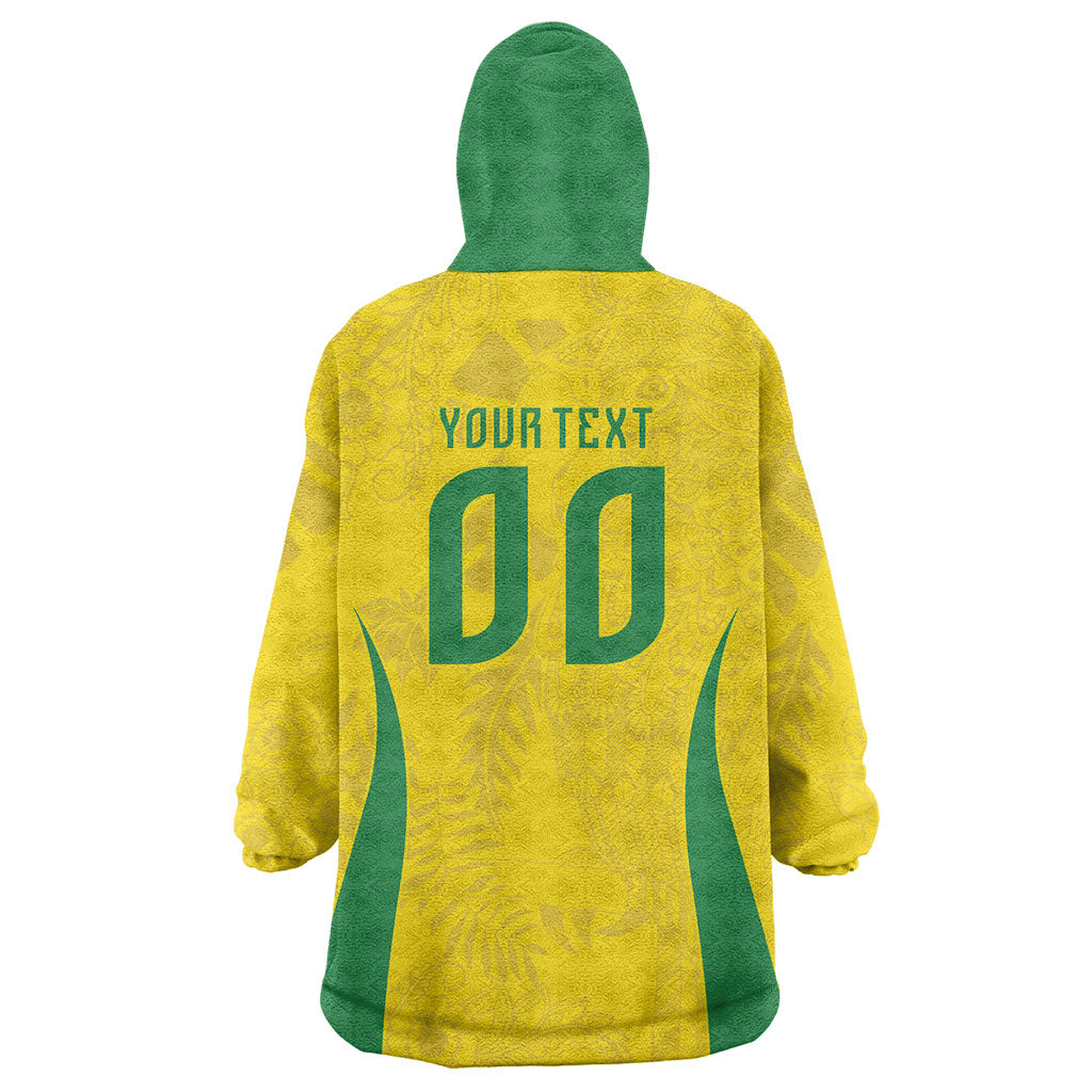 Custom Brasil Concept Parrot Football Wearable Blanket Hoodie Macaw Bird Floral Tribal Edition 2026