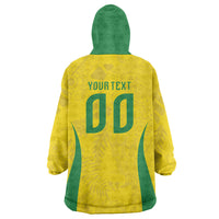 Custom Brasil Concept Parrot Football Wearable Blanket Hoodie Macaw Bird Floral Tribal Edition 2026
