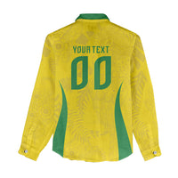 Custom Brasil Concept Parrot Football Women Casual Shirt Macaw Bird Floral Tribal Edition 2026