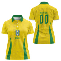 Custom Brasil Concept Parrot Football Women Polo Shirt Macaw Bird Floral Tribal Edition 2026