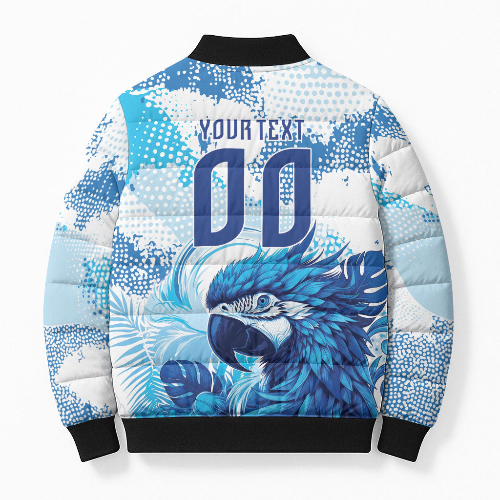 Custom Brasil Concept Parrot Football Bomber Puffer Jacket Special Edition 2026