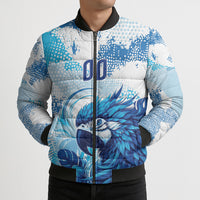 Custom Brasil Concept Parrot Football Bomber Puffer Jacket Special Edition 2026