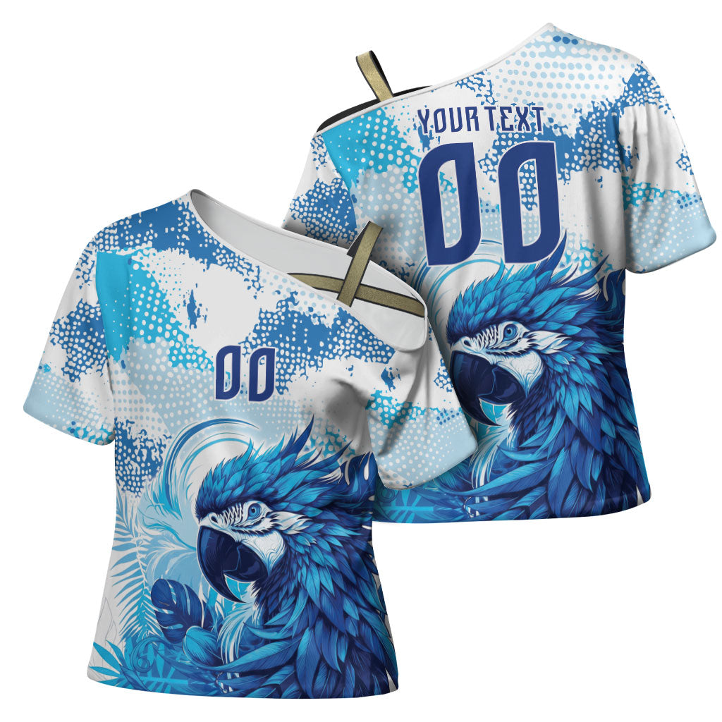 Custom Brasil Concept Parrot Football Cross Shoulder Shirt Special Edition 2026