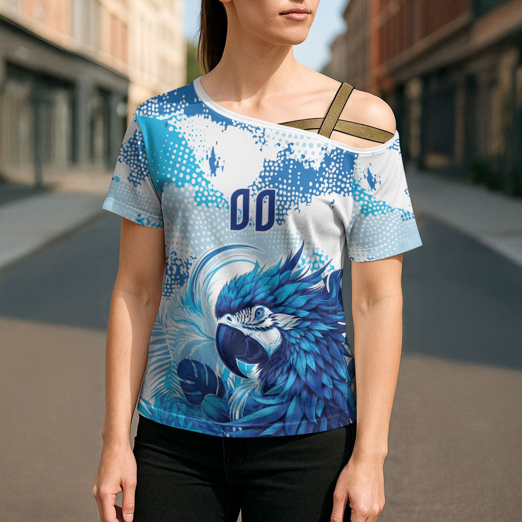 Custom Brasil Concept Parrot Football Cross Shoulder Shirt Special Edition 2026
