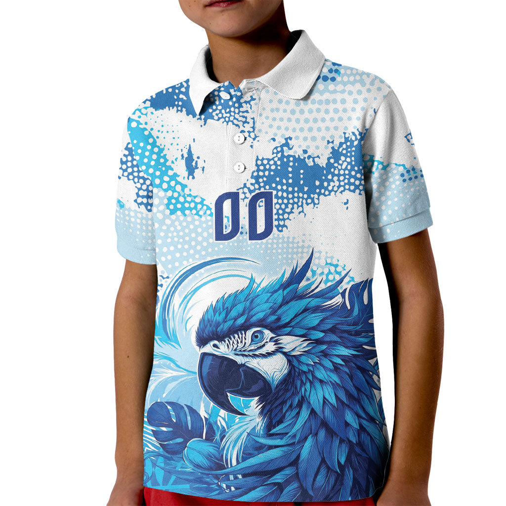 Custom Brasil Concept Parrot Football Kid Polo Shirt Special Edition 2026