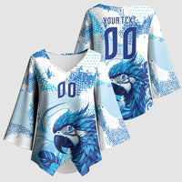 Custom Brasil Concept Parrot Football Kimono Sleeve Blouse Special Edition 2026