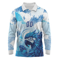 Custom Brasil Concept Parrot Football Long Sleeve Polo Shirt Special Edition 2026