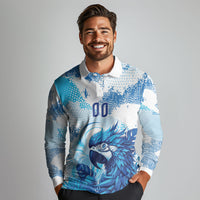 Custom Brasil Concept Parrot Football Long Sleeve Polo Shirt Special Edition 2026