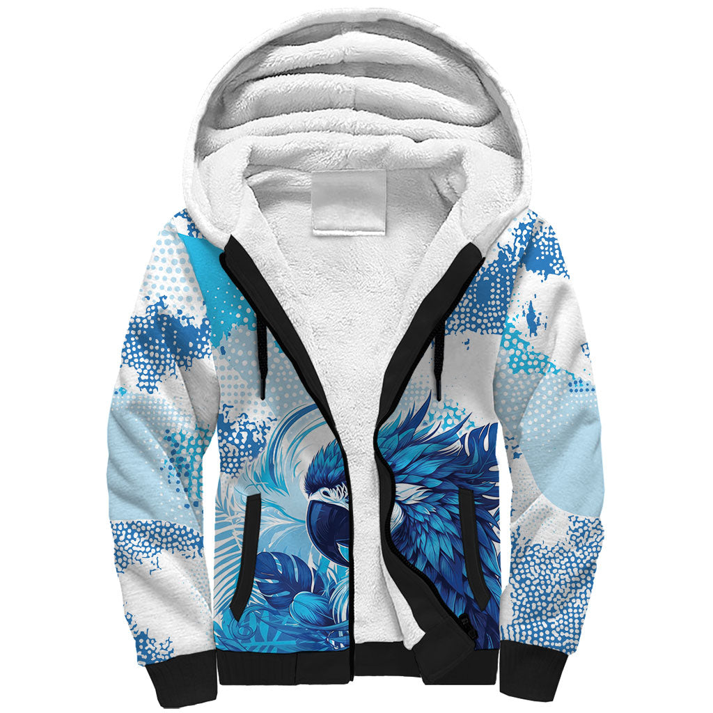 Custom Brasil Concept Parrot Football Sherpa Hoodie Special Edition 2026