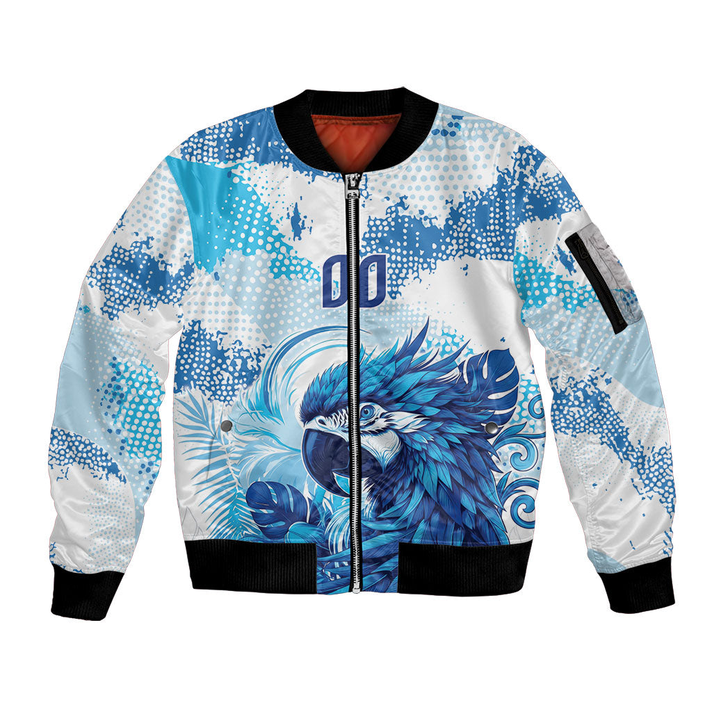 Custom Brasil Concept Parrot Football Sleeve Zip Bomber Jacket Special Edition 2026