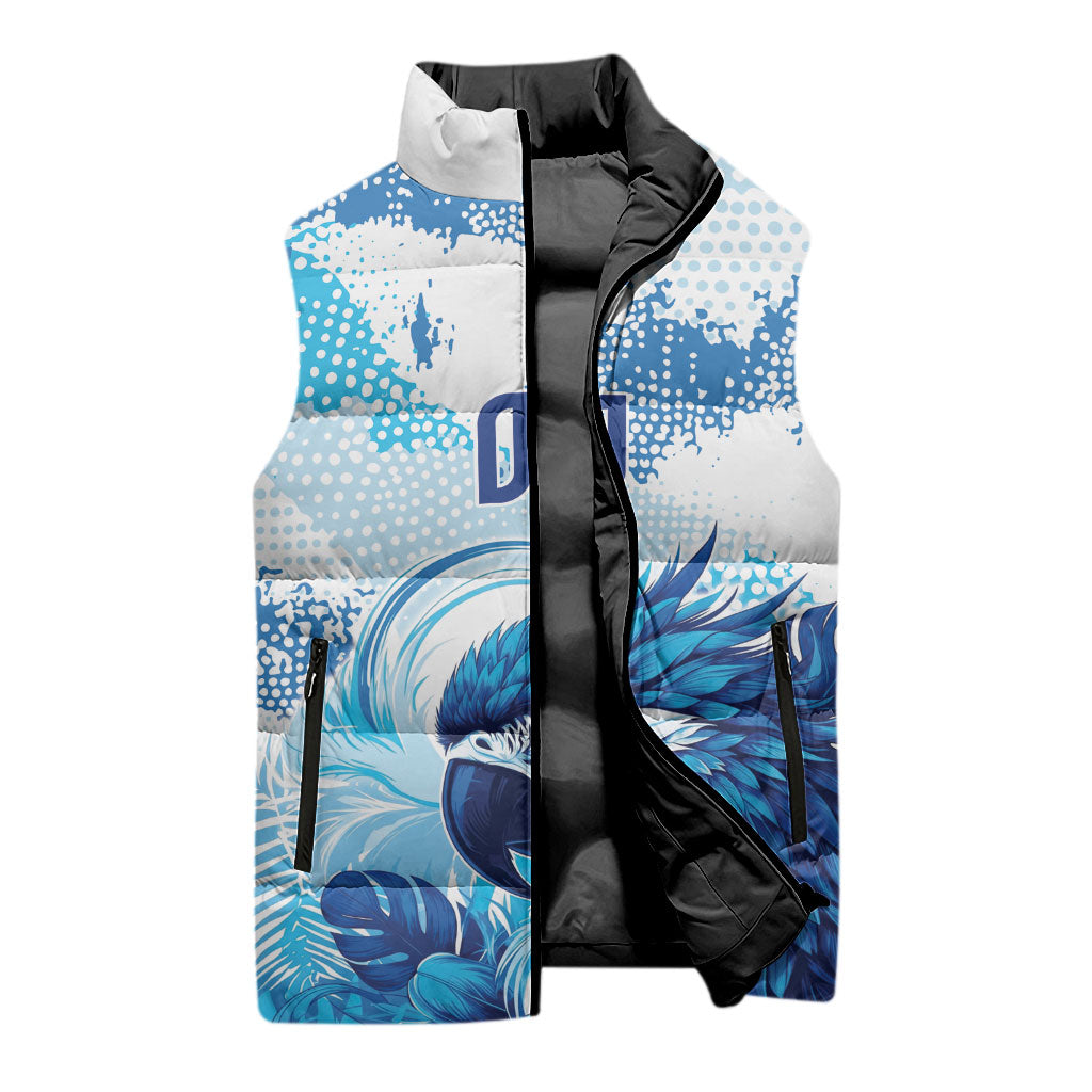Custom Brasil Concept Parrot Football Sleeveless Puffer Jacket Special Edition 2026