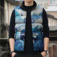 Custom Brasil Concept Parrot Football Sleeveless Puffer Jacket Special Edition 2026