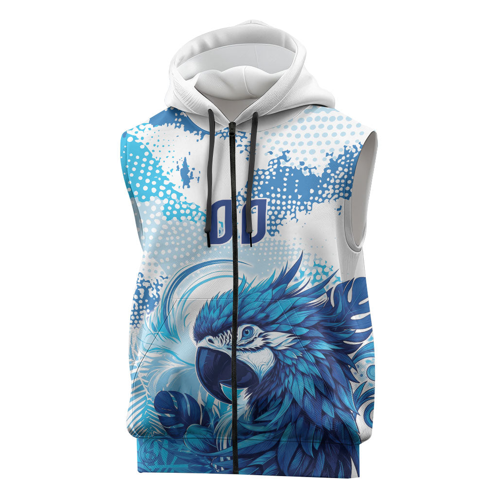 Custom Brasil Concept Parrot Football Sleeveless Zip Hoodie Special Edition 2026