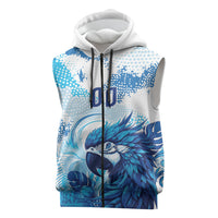 Custom Brasil Concept Parrot Football Sleeveless Zip Hoodie Special Edition 2026