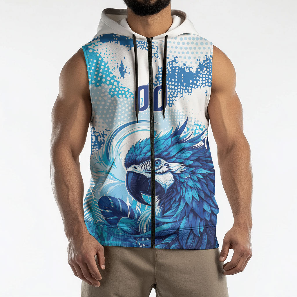 Custom Brasil Concept Parrot Football Sleeveless Zip Hoodie Special Edition 2026