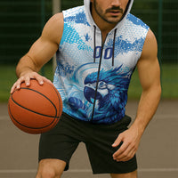 Custom Brasil Concept Parrot Football Sleeveless Zip Hoodie Special Edition 2026