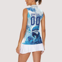 Custom Brasil Concept Parrot Football Women Sleeveless Polo Shirt Special Edition 2026