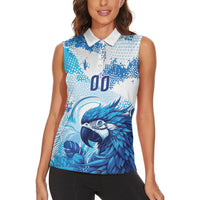Custom Brasil Concept Parrot Football Women Sleeveless Polo Shirt Special Edition 2026
