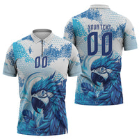 Custom Brasil Concept Parrot Football Zipper Polo Shirt Special Edition 2026