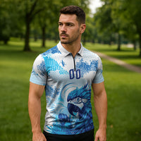 Custom Brasil Concept Parrot Football Zipper Polo Shirt Special Edition 2026
