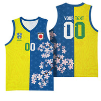 Custom Brazil Japan Football Basketball Jersey Cultural Fusion Heritage