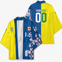 Custom Brazil Japan Football Kimono Cultural Fusion Heritage