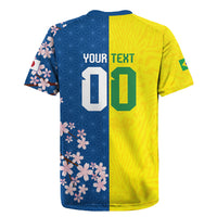 Custom Brazil Japan Football Rugby Jersey Cultural Fusion Heritage