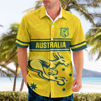 World Cricket Custom Australia Hawaiian Shirt Aussie! Aussie! Oi! Oi! Oi!