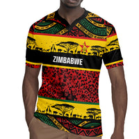 World Cricket Custom Zimbabwe Rugby Jersey Zimbabwe Bird Go Chevrons!