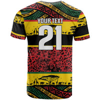 World Cricket Custom Zimbabwe T shirt Zimbabwe Bird Go Chevrons!