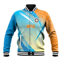 World Cricket Custom India Baseball Jacket Ashoka Chakra Jeetega Bhai Jeetega India Jeetega!