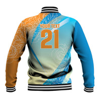 World Cricket Custom India Baseball Jacket Ashoka Chakra Jeetega Bhai Jeetega India Jeetega!
