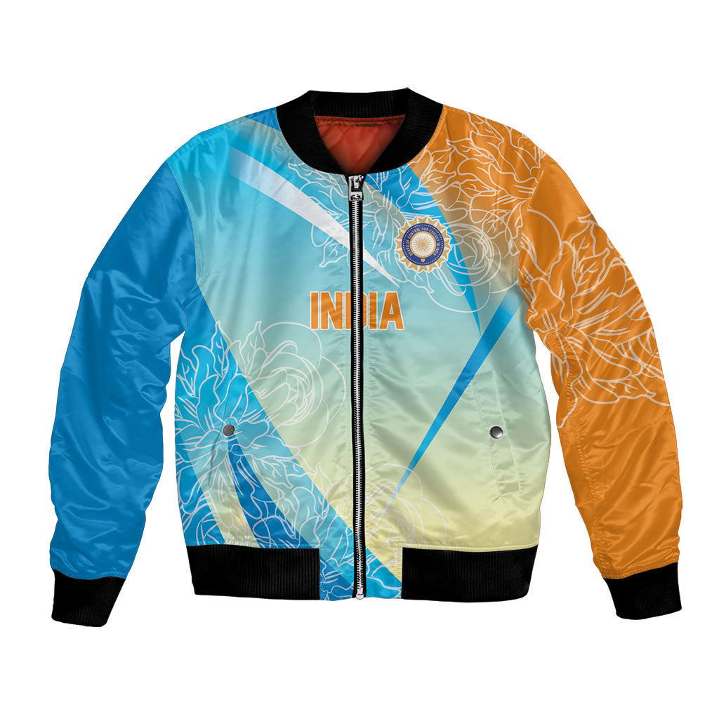 World Cricket Custom India Bomber Jacket Ashoka Chakra Jeetega Bhai Jeetega India Jeetega!