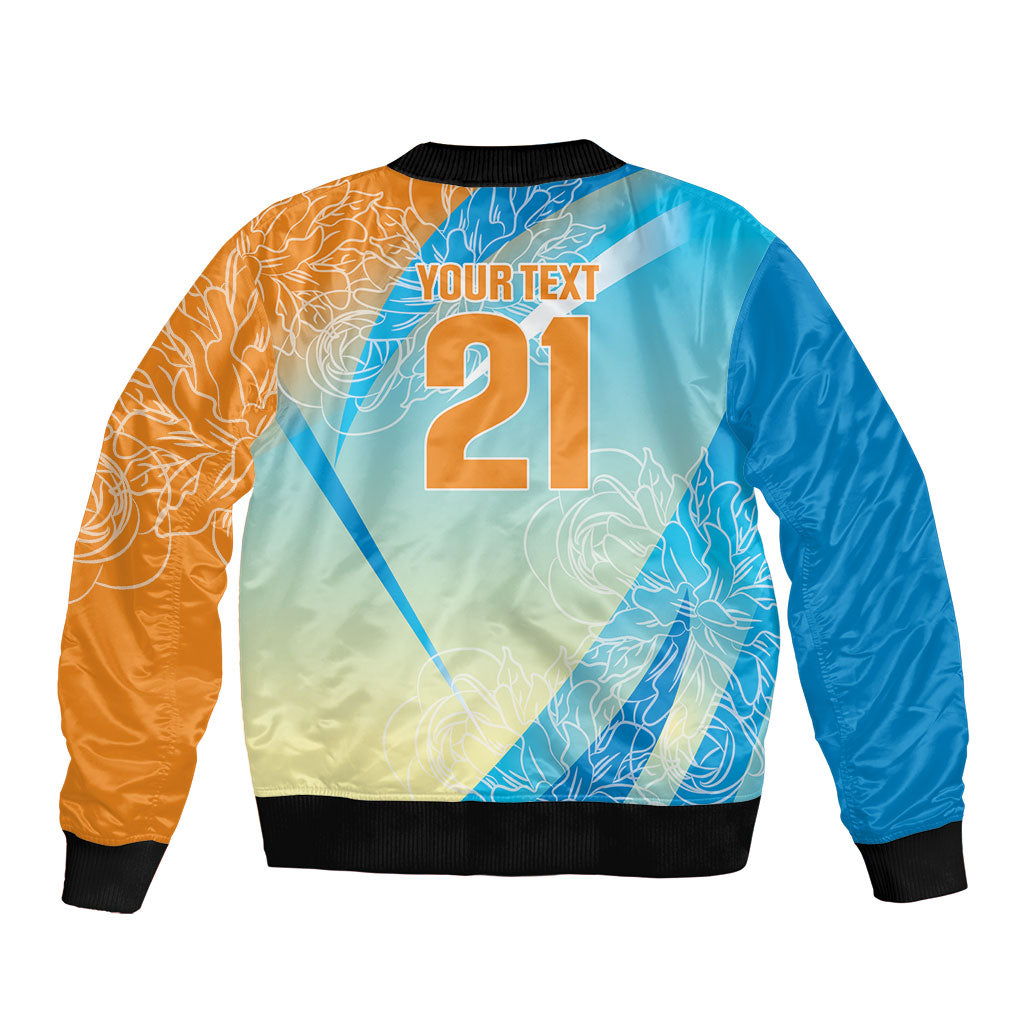 World Cricket Custom India Bomber Jacket Ashoka Chakra Jeetega Bhai Jeetega India Jeetega!