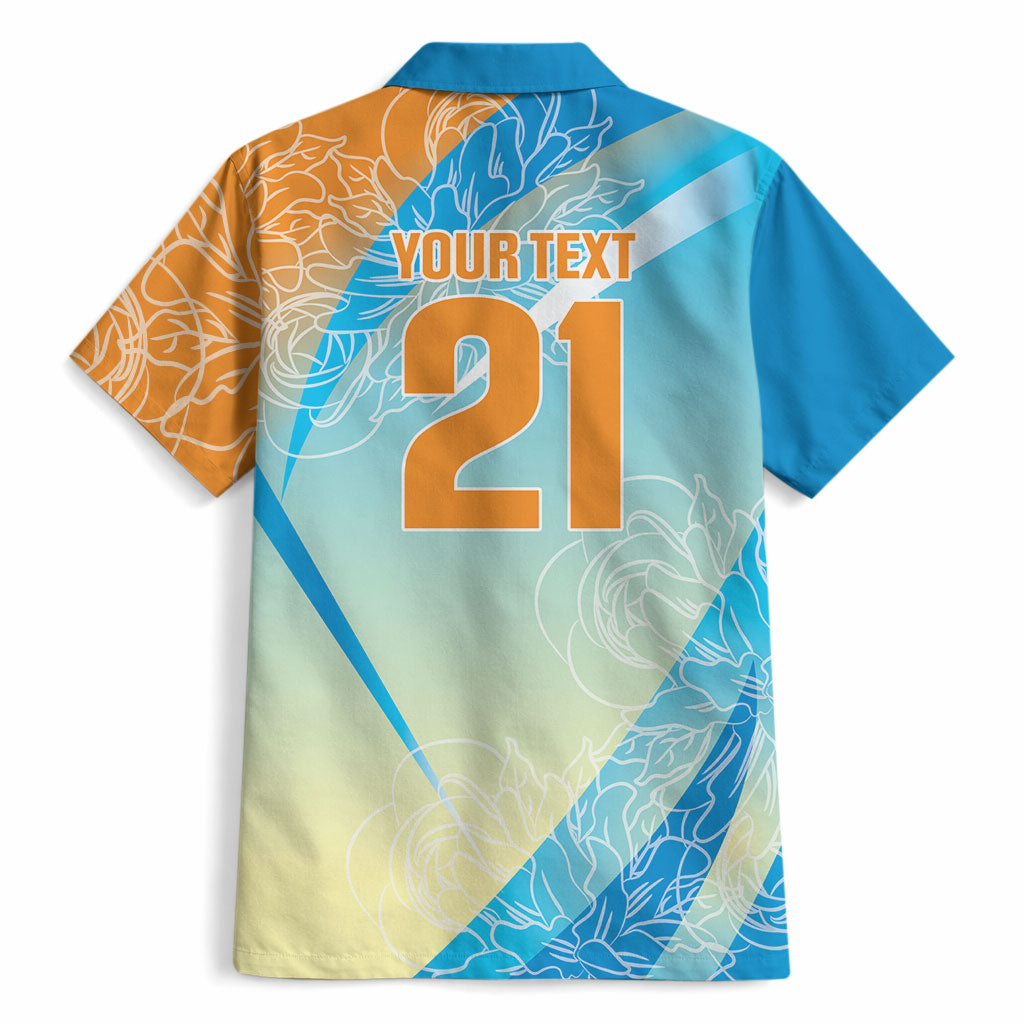 World Cricket Custom India Hawaiian Shirt Ashoka Chakra Jeetega Bhai Jeetega India Jeetega!
