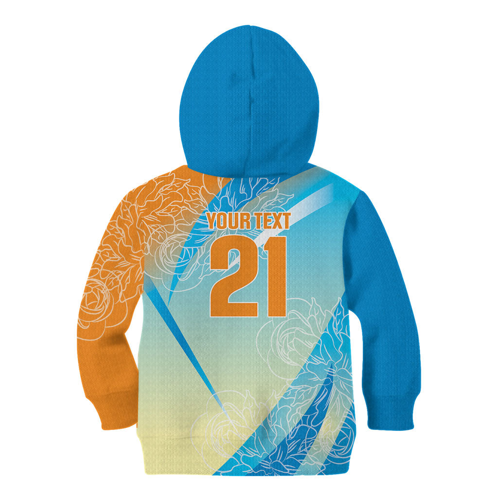 World Cricket Custom India Kid Hoodie Ashoka Chakra Jeetega Bhai Jeetega India Jeetega!