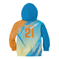 World Cricket Custom India Kid Hoodie Ashoka Chakra Jeetega Bhai Jeetega India Jeetega!