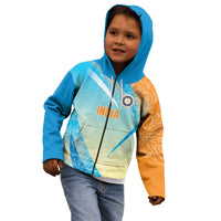 World Cricket Custom India Kid Hoodie Ashoka Chakra Jeetega Bhai Jeetega India Jeetega!