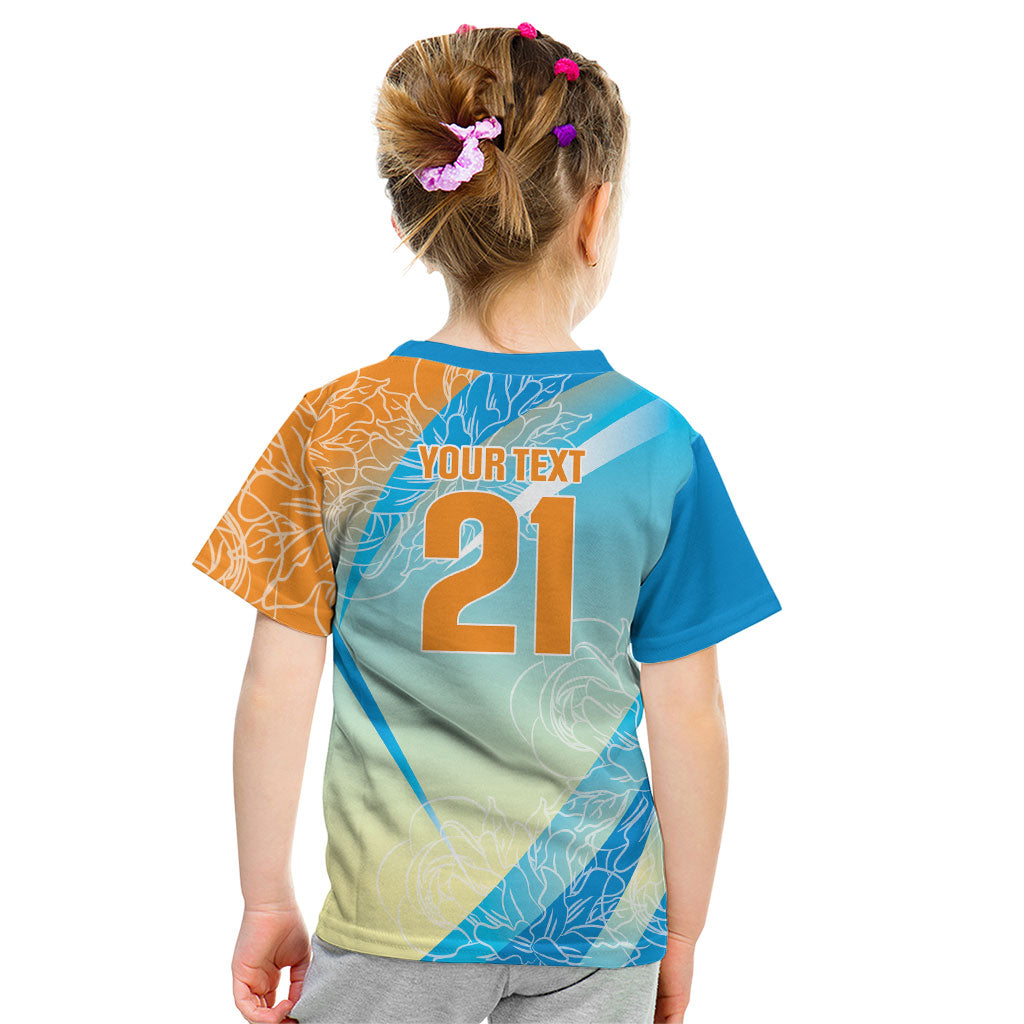 World Cricket Custom India Kid T Shirt Ashoka Chakra Jeetega Bhai Jeetega India Jeetega!