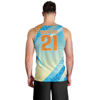 World Cricket Custom India Men Tank Top Ashoka Chakra Jeetega Bhai Jeetega India Jeetega!