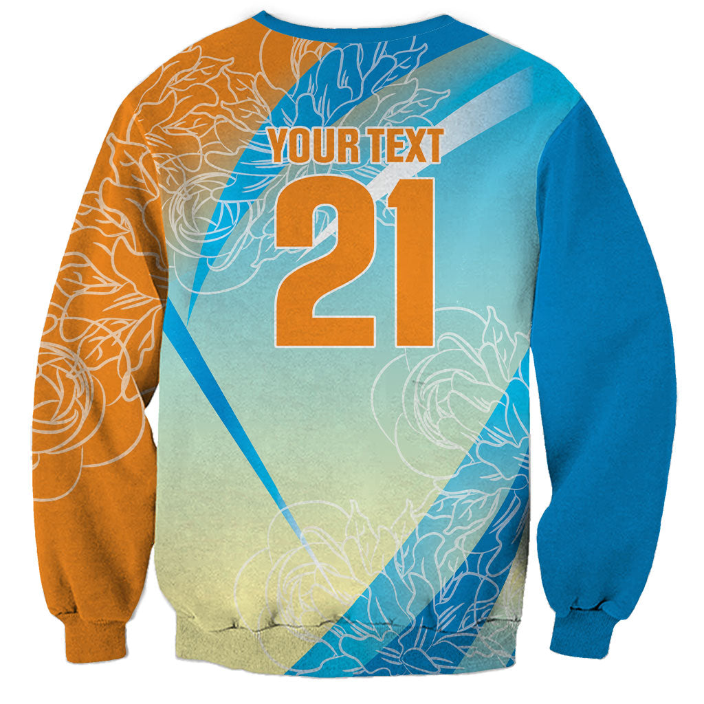 World Cricket Custom India Sweatshirt Ashoka Chakra Jeetega Bhai Jeetega India Jeetega!