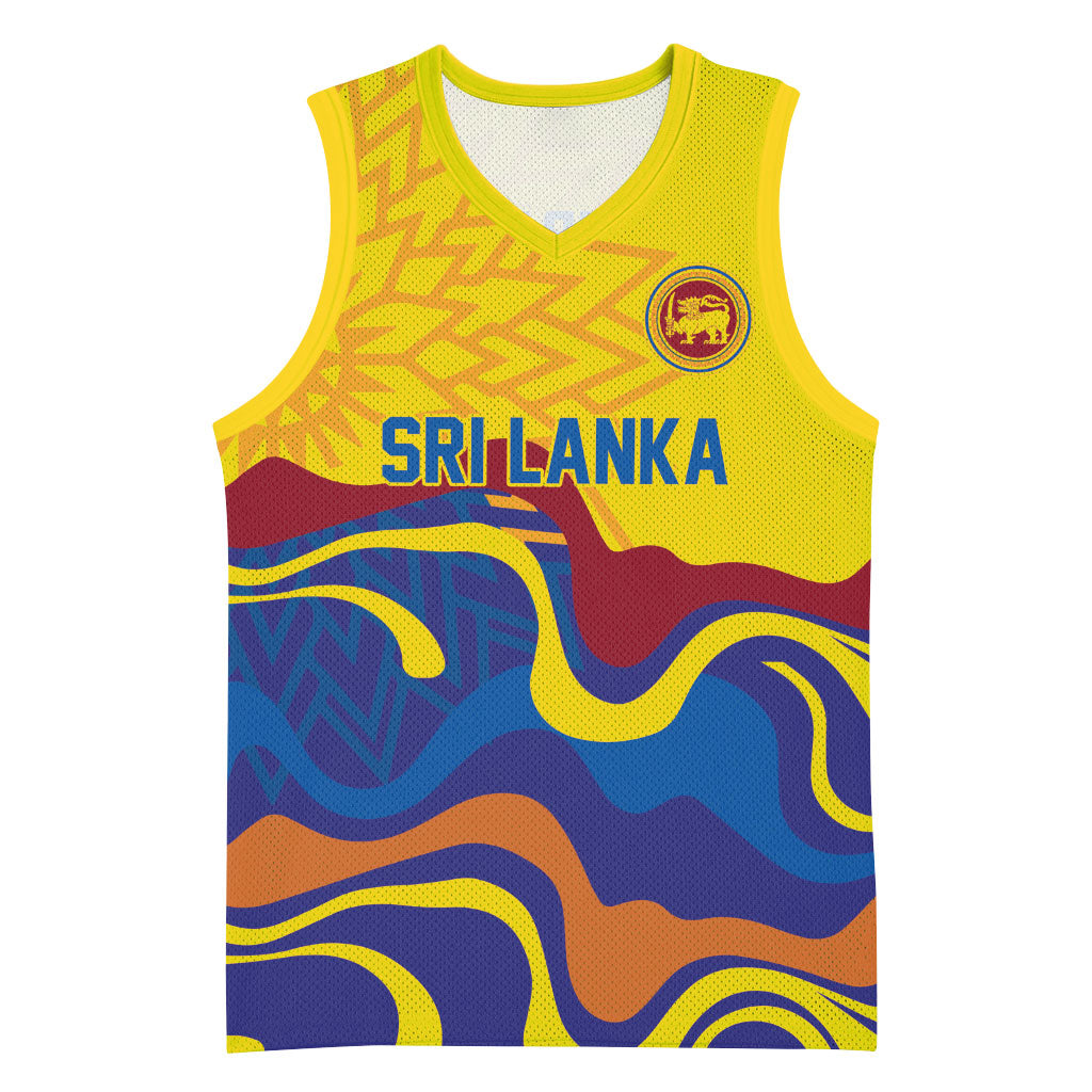 World Cricket Custom Sri Lanka Basketball Jersey Lion with Sword Api Dinamu!