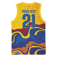 World Cricket Custom Sri Lanka Basketball Jersey Lion with Sword Api Dinamu!