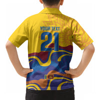 World Cricket Custom Sri Lanka Hawaiian Shirt Lion with Sword Api Dinamu!
